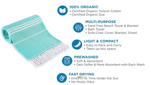 Toalla de Playa de Microfibra Personalizada de Alta Calidad, Ecológica, de Secado Rápido, Suave, Antiarena, con Diseño Turco Estampado y Borlas de Algodón <span class=keywords><strong>Lenna</strong></span> - Product Image 5