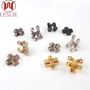 บานพับแบบซ่อน Heidilis สำหรับประตูพับหนา 4 มม. บานพับเฟอร์นิเจอร์แบบซ่อนพร้อมรู 4 รูต่อแผ่น - Product Image 3