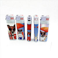 Briquet électronique 2024 Z001 pour cigarette, type carte de visite, économique