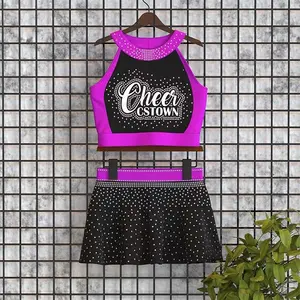 Manufacturer OEM Service Dresses For Cheerleaders Custom Cheer Practice Wear For Girls