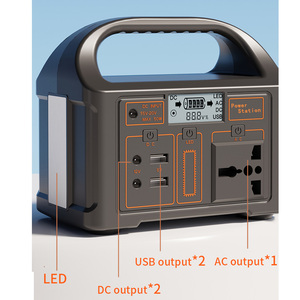Station d'alimentation portable Eg012Li 100W 76.8Wh Batterie au phosphate de fer lithium avec sortie AC/DC/USB Légère 1kg pour le camping - Product Image 3