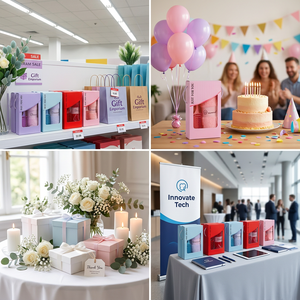 Coffret Cadeau Premium : Serviette et Brosse Démêlante avec Boîte Cadeau pour la Fête des Mères, la Saint-Valentin, les Cadeaux <span class=keywords><strong>de</strong></span> Mariage, les Cadeaux d'Entreprise - Product Image 6