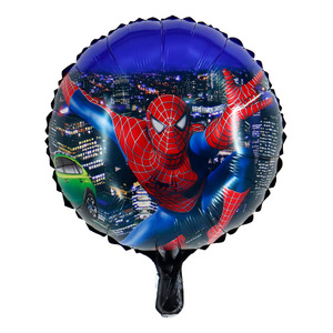 Ballons en aluminium Spiderman de 18 pouces, fournisseur de ballons de super-héros, décorations d'anniversaire et de fête prénatale pour enfants, nouveauté - Product Image 2