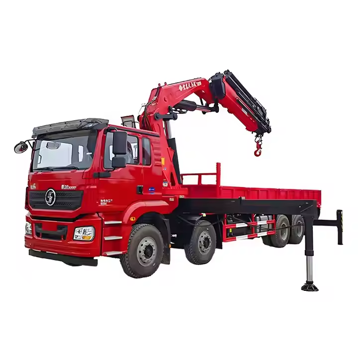 Shacman Commercial Knuckle Boom Truck Mounted