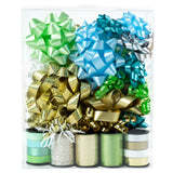 Lazos de plástico polivinílico para envolver regalos de Navidad, caja de regalo para decoración, 40ct, barato - Product Image 4