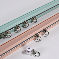 Système de rail de rideau en aluminium durable et robuste pour projets hôteliers et bureaux - Vente en gros