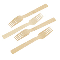 Grande alternative écologique de haute qualité vente chaude 100% couteaux en bambou jetables naturels cuillère fourchette