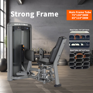 Macchina Commerciale per <span class=keywords><strong>Esercizi</strong></span> di Abduzione e Adduzione dell'Anca, <span class=keywords><strong>Attrezzo</strong></span> in Acciaio per la Forza delle Cosce e delle Gambe con Funzione Regolabile - Product Image 2