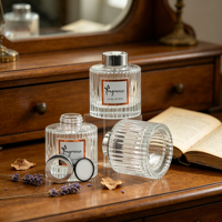 Fabricant de flacons diffuseurs en verre de haute qualité 200 ml pour marques de parfums d'intérieur et pour la marque privée