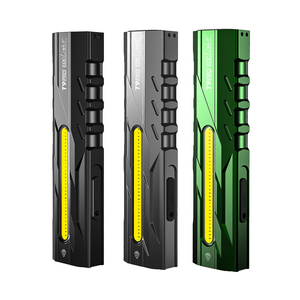 Cho T9 nhôm không thấm nước ip33 Led đèn pin USB có thể sạc lại Type-C EDC xách tay - Product Image 2