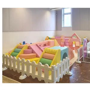 Outdoor Party Rental Equipment Climbers Playground White Kids Soft Play Indoor Kids Soft Play Ball Pit Balls