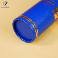 Tube cylindrique en carton gaufré A4 personnalisé de haute qualité pour l'emballage de cosmétiques, aliments et thé, respectueux de l'environnement