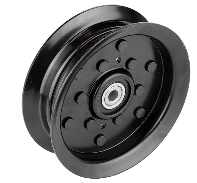 Flat Idler Pulley Bearing for Craftsman Riding Lawn Mower Tractor with 42,46,48,54 Inch Deck,Replace 197379, 196106, 532196106