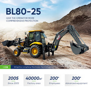 Escavatore Caricatore AOLITE BL105-25 Cinese Mini 4x4 Prezzo Competitivo CE Vendita all'Ingrosso 388 Piccolo Trattore Escavatore - Product Image 4
