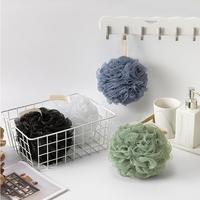 Éponge de bain XXL 100g en loofah, exfoliante, en maille, pour femmes et hommes