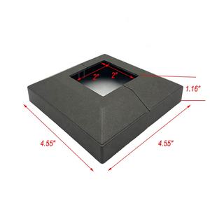 <span class=keywords><strong>Celia</strong></span>-placa Base de poste, cubierta para barandilla de aluminio, el mejor precio - Product Image 2