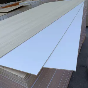 18mm 4x8 MDF mit Melamin folie Melamin laminierte MDF-Platte für Möbel und Küchen schrank