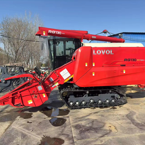 Nuovo grande <span class=keywords><strong>granaio</strong></span> 2.4m larghezza di lavoro LOVOL RG130EVO riso e mais risaia mietitrebbia con cabina per la vendita a buon mercato - Product Image 1