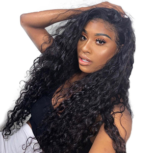 Cabello malayo ondulado Natural, cabello indio crudo directamente de la India, ONDA DE AGUA virgen tejido de cabello humano 100, envío rápido GS - Product Image 1