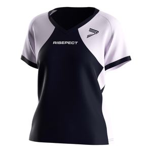 Maillot de tennis, badminton et pickleball personnalisé pour femmes, respirant, avec sublimation et nom d'équipe, tenue de pickleball - Product Image 1