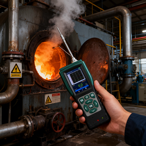 جهاز محمول متعدد الوظائف لتحليل الغازات في الإنتاج الدوائي، مناسب للغرف النظيفة وورش العمل - Product Image 1