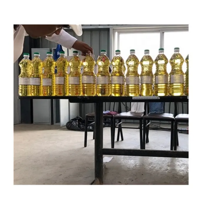 Ligne de presse à huile de fruit de palmier de tournesol/machine de raffinage d'huile de cuisson/usine de traitement d'huile