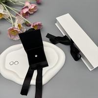 Boîte cadeau de luxe en papier Shengcan avec insert en mousse de velours, fermeture à ruban, emballage personnalisé avec logo