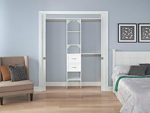 קיר לתלות בגדים ארון בגדים ארון ארון בגדים ערכת ארגון מערכת אחסון קיר רכוב ארונות בגדים עבור בגדים - Product Image 2