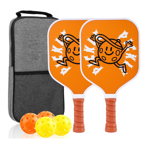 Raquettes de pickleball avec motif licorne pour enfants, ensemble de jeu d'extérieur avec balles et sac de transport - Product Image 3