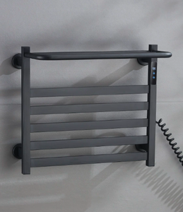 Calentador de Toallas Eléctrico Inteligente de Aleación de Zinc, Giratorio, de Pared, para Hotel, Instalación sin Perforación, Toallero Calefactado - Product Image 6