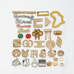 Etiquetas de Metal em Liga de Zinco Personalizadas por Atacado com Logotipo Gravado para Acessórios de Bolsas - Product Image 1