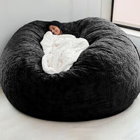 Fauteuil Poire XXL Confortable et de Haute Qualité pour Intérieur, Style Moderne (Sans Rembourrage Intérieur)