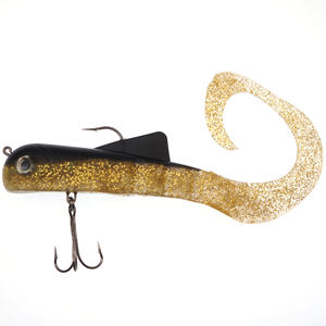 QT-P 30cm 115g grande taille souple de pêche leurre Longue queue souple en plastique de pêche leurre avec crochet De Pêche Wobblers - Product Image 2