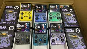 Console d'<span class=keywords><strong>arcade</strong></span> portable ZongX R36S avec 20 000 jeux intégrés, 64 Go, 128 Go, écran IPS de 3,5 pouces, système open source, émulateur classique - Product Image 3