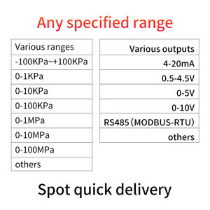 Transmetteur de pression de gaz, réservoir d'eau, d'huile, instruments de mesure de pression - Product Image 5