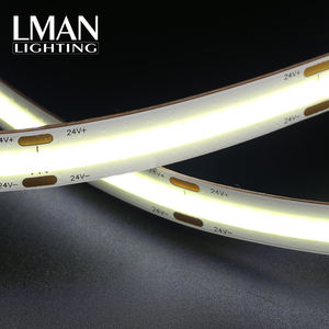 Tira de led alto cri dc 24v, 10w 12w 480leds/m, para decoração de casa, hotel, cob - Product Image 3