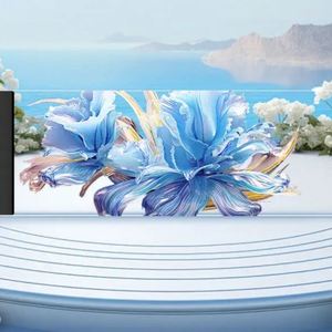 Panneau d'affichage mural vidéo LED Transparent portable haute résolution P10 10mm pour la signalisation numérique d'animation publicitaire intérieure - Product Image 2