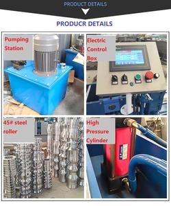 באיכות גבוהה מגולוון גלגול דלת להרכיב מכונות פלדה מתגלגל קו ייצור דלת תריס קו לבנייה גג - Product Image 5