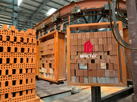 Machines pour matériaux de construction pour four en briques d'argile Ligne de production entièrement automatique Usines de pompes à boue en Malaisie Ouzbékistan 20000