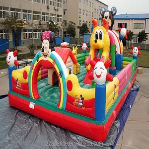Juego de <span class=keywords><strong>Jumper</strong></span> de alquiler, trampolín inflable de <span class=keywords><strong>Mickey</strong></span> Park, combinación para Fiesta infantil - Product Image 4