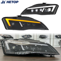 Phares HETOP R8 2007-2014, mise à niveau LED, phare de voiture, projecteur DRL, lentille de projecteur, phare avant, accessoires Plug and Play pour Audi