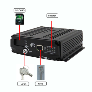 4CH 720P 1080P Resolution Mobile DVR Kit GPS <strong>SD</strong> <strong>Card</strong> MDVR for Truck <strong>Vehicle</strong> Bus Car CCTV 4-Channel <strong>Camera</strong> - Product Image 2