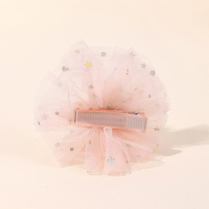 CN 2 uds 3,3 pulgadas princesa corona brillo Horquillas para el cabello borde de encaje niñas cumpleaños fiesta pinza para el cabello corona Accesorios - Product Image 5