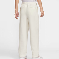 Pantalon de sport décontracté pour homme, automne-hiver, brodé, éco-responsable, en tricot, avec un design ample à jambe droite et un velours épais