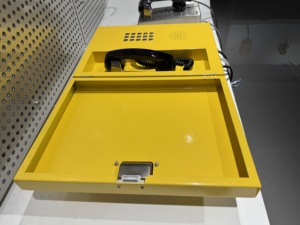 Téléphone à deux lignes résistant aux intempéries avec boîtier transparent, téléphone de <span class=keywords><strong>ligne</strong></span> directe, OEM ODM, téléphone de communication professionnelle - Product Image 2