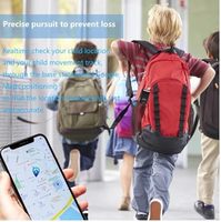 Умный GPS-трекер: компактное устройство с аккумулятором 1050 мАч, поддержка GPRS/SMS, бесплатное приложение для отслеживания, удаленный мониторинг и экстренная сигнализация