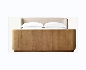 Muebles de Dormitorio de <span class=keywords><strong>Madera</strong></span> de Lujo, Cama Queen Size Hecha a Mano y Personalizada - Product Image 1