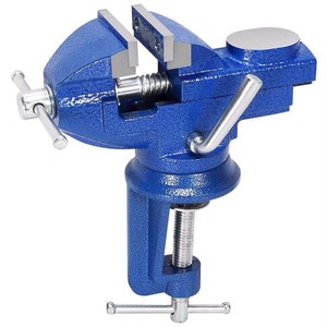 Junxia Multi Functional <b>Bench</b> Vise Cast Iron Jaw Smooth Surface Woodworking <b>Tool</b> With Adjustable Base And High Strength Screw - Product Image 2