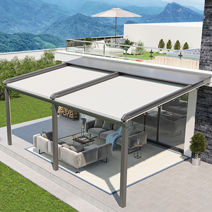 Fabricación de toldo retráctil <span class=keywords><strong>exterior</strong></span> impermeable automático toldo retráctil toldo de <span class=keywords><strong>protección</strong></span> <span class=keywords><strong>solar</strong></span> - Product Image 1