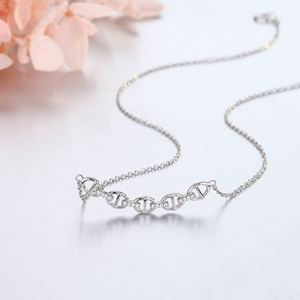 สร้อยคอเงินแท้ S925 แบบโซ่คลิปหนีบกระดาษ สไตล์มินิมอลฝรั่งเศส ยอดขายดีที่สุดจาก SPJ ผู้จัดจำหน่ายเครื่องประดับขายส่ง - Product Image 5